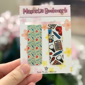Pack of 2 Magnetic Bookmarks Wedding Souvenir Birthday Giveaways Sublimation Mag
